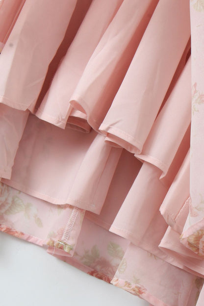 Mila Sommer-Midikleid Mila Sommer-Midikleid Rosa Chic 